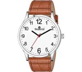 SWISSTYLE Analog Men’s Watch (White Dial Brown Colored Strap)