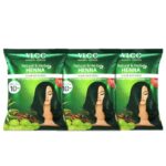 VLCC Natural & Herbal Henna – 120g X 3 (Pack of 3) | Goodness of 10 herbs like Amla, Brahmi, Jatamansi, and Bhringraj | For Stronger, Smoother & Shinier Hair.