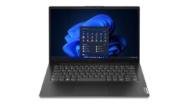 Lenovo V14 G4 AMD Ryzen 3 7320U Laptop with 8GB LPDDR5-5500 Ram / 512 GB SSD PCIe/Wi-Fi 6 2×2 AX; Bluetooth® 5.1/14″ FHD/Windows 11 with MS-Office/Arctic Grey/ 1 Year Brand Warranty