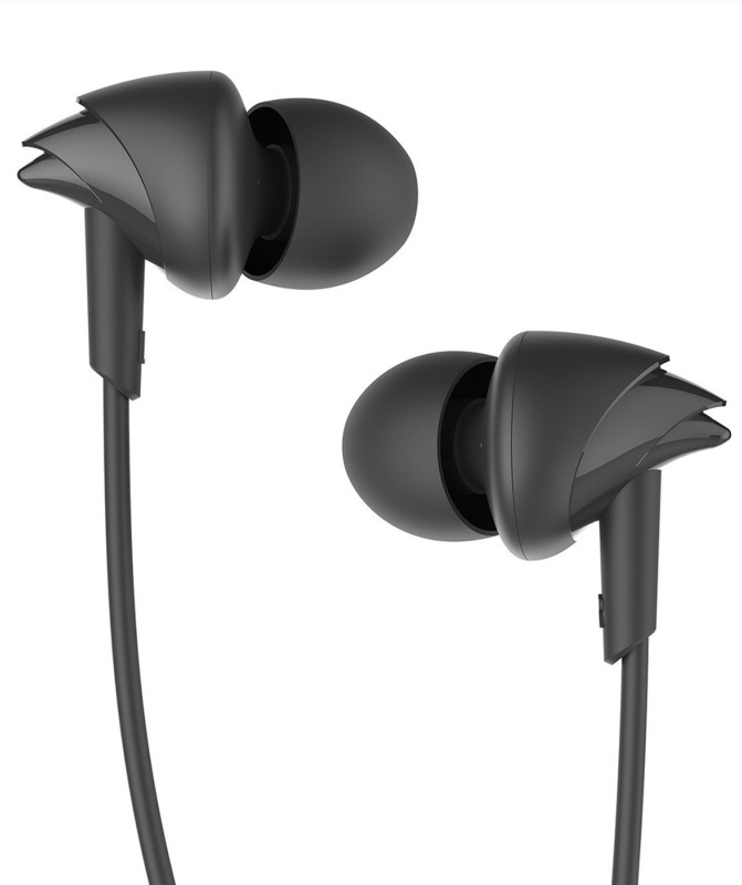 boAt Bassheads 100 Wired Headset(Black, In the Ear)
