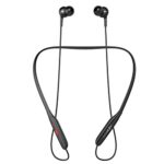 INSTAPLAY INSTABUDS in-Ear Bluetooth 5.0 Wireless Headphones with Extra Bass Stereo Sound, 12Hrs Playtime, Lightweight Neckband, Sweat-Resistant Magnetic Earbuds, Voice Assistant & with Mic – (RED)