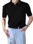Leriya Fashion T Shirt for Men || Men T-Shirt || || Men Polo T-Shirt || Men Pain T-Shirt (Small, Black)