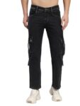 Men Cargo || Men Cargo Pants || Men Cargo Pants Denim || Cargos for Men (28, Grey)