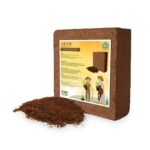 GLUN® Cocopeat Block 3Kg Block for Terrace, Kitchen and Balcony Plants, Natural, Eco-Friendly and Hydroponic, Coconut Coir Block, Coco Peat, Coco Powder, Coir Pith