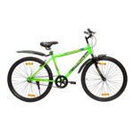 Hercules Dynor Pro Rf 26T Single Speed 18 In Frame Road Cycle For Unisex-Adult ( Neon Green , 12+ Years, Brake : V Brake), Rigid