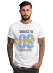 Peppyzone Men’s Regular Fit Number Printed Designer T Shirts for Men (5XL, White)