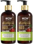 WOW SKIN SCIENCE Apple Cider Vinegar Shampoo|Restores Shine & Smoothness|No Parabens & sulphates(600 ml)