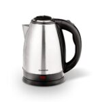 Crompton Insta Delight 1.8L SS Electric Kettle with Auto shut-off | Dry Boil Protection | 1500 W | Boil water – Make tea, coffee, soup, instant noodles, etc. (Silvery Grey)