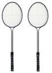 Spanco One Pair (Two Pieces) Badminton Racquet with Free Full Cover