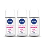 NIVEA Female Mulethi Deodorant Roll On, Whitening Smooth Skin, 50Ml (Pack Of 3)