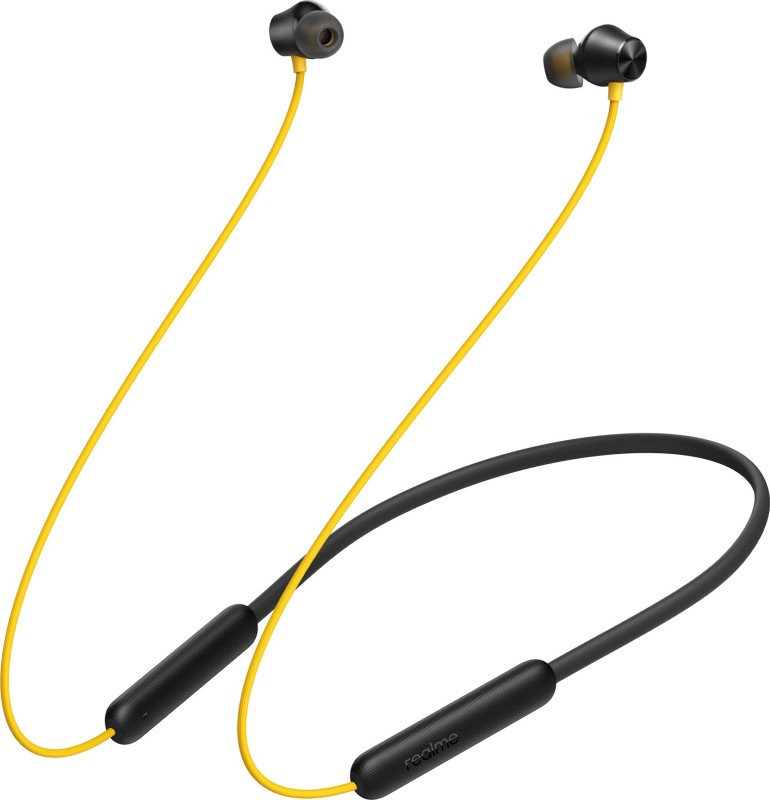 realme Buds Wireless 2 Neo with Type-C Fast Charge & Bass Boost+ Bluetooth Headset(Black, In the Ear)