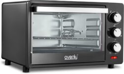 OVENLY 25-Litre OVCH03 Oven Toaster Grill (OTG)(BLACK)