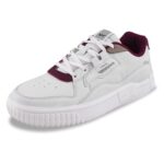 Campus OG-11 White Sneakers for Men | Stylish & Comfortable Casual Sneakers | Cushioned Yoga Max Insole, Water-Resistant Upper