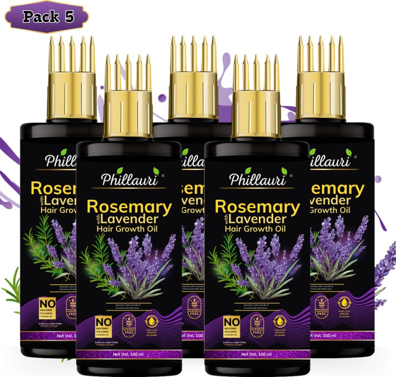 Phillauri Rosemary Hair Growth Oil with Rosemary & Methi Dana for Promoting Hair Growth Hair Oil(500 ml)