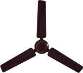 LUMINOUS Josh Eco Star-rated BEE Certified Energy Efficient 52-Watt High Speed 1 Star 1200 mm 3 Blade Ceiling Fan(Brown, Pack of 1)