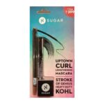 SUGAR Cosmetics Stroke Of Genius Heavy-Duty Kohl + Uptown Curl Lengthening Mascara Blister | Smudgeproof & Waterproof | 4.2g (Combo of 2) (Kajal + Mascara Combo)