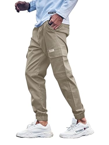 TAGAS Men’s Loose Casual Pants (MC-1-XX-KHAKHI-38_Khaki