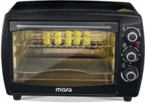 MarQ by Flipkart 18-Litre 18L1200W4HL Oven Toaster Grill (OTG) with Crumb Tray(Black)