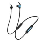 tunez Rhythm R50 Wireless Neckband Earphone with Bluetooth V5.0,Type C Charger, Inline Controllers, Voice Assistant,20 Hours Play Time, Fast Charging and Water Resistant(Blue)