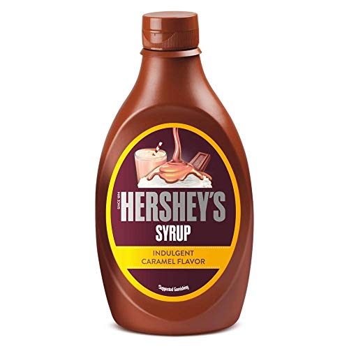 HERSHEY’S Caramel Flavored Syrup | Delicious Caramel Flavor | 623 Gm Bottle