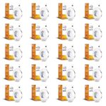 Wipro Garnet 2W Led Integrated Spotlight | Blue Color | Compact Design Ceiling Spot Light for Cabinets & Wardrobes| Cutout – 33Mm|Pack of 12 – B22D