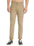 RAGZO Trousers for Men Slim Fit Stretchable Cotton Fabric Casual Wear,Khaki, 32, 90025c