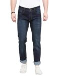Billford Men Comfortable Stretchable Casual Denim Jeans Dark Blue Size 32 Slim Fit Mid Rise Flat Front Full Length Modern & Fashionable for Casual Wear Comfort and Flexibility