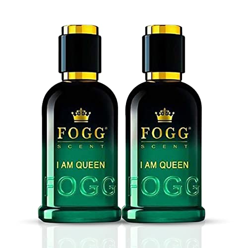Fogg Scent I Am Queen Perfume for Women, Long-Lasting, Fresh & Powerful Fragrance, Eau De Parfum – 2 x 100ml (Pack Of 2)