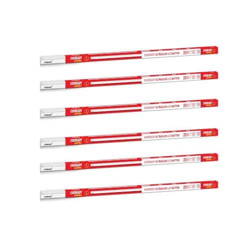 Eveready 20W Ultraslim Batten Pack of 6