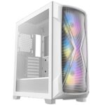 Antec Dark League DP505 White, High-Airflow Mesh Front Panel, 3 x 120mm ARGB Fans, ARGB & PWM Hub, 8 x Rubber Grommets & 3 x Cable Ties, Type-C 3.2 Gen2, GPU Bracket, Mid-Tower E-ATX Gaming Case