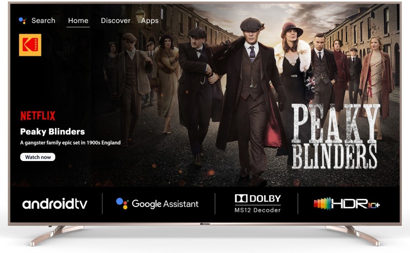 KODAK CA Series 189 cm (75 inch) Ultra HD (4K) LED Smart Android TV with Dolby Digital Plus & DTS TruSurround(75CA9099)