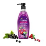 Fiama Body Wash Shower Gel Blackcurrant & Bearberry, 500ml, Body Wash for Women & Men with Skin Conditioners for Radiant Glow & Moisturised Skin, Suitable for All Skin Types