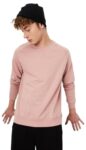 Max Mens Activewear Sweatshirt,Pink,S