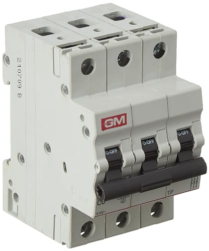GM MCB 6A TRIPLE POLE ‘C’ TYPE