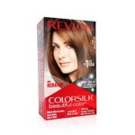 Revlon Colorsilk Beautiful Color, Permanent Hair Color with Keratin, 40ml + 40ml + 11.8ml – Light Golden Brown 5G (Pack of 1)