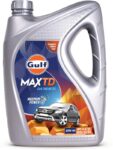 Gulf MAX TD 15W40 4 Wheeler Passenger Car High Performance Engine Oil(3.5 L)