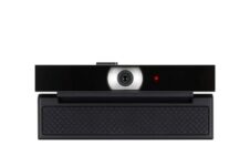 LG Full HD 1080P Smart Webcam at 30 fps, Superior Privacy, Built-in Microphone, Picture in Picture, Remote Meeting, USB Streaming, Compatible with PC, Laptops and Smart TV (VC23GA, Black)