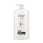 Dove Intense Repair Shampoo 1 L, Repairs Dry and Damaged Hair, Strengthening Shampoo for Smooth & Strong Hair – Mild Daily Shampoo for Men & Women