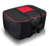 GLUN® Underbed Storage Bag, 67L Capacity with Double Sided Handle Multipurpose, Two-way Zipper Closing, Front Pocket, Clothing Storage Organiser, Blanket Storage (1 Pcs)