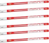 EVEREADY Ultra Slim 20W 4ft Batten | Highly Efficient |Surge Protection | 2 Year Warranty Straight Linear LED 20 W Tube Light(White, Pack of 6)