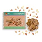 GO DESi Assorted Coconut Barfis, 200 grams burfi, Indian Sweets Gift Pack, DESi Meetha, Dry Fruits Gift, Almond Cashew Raisin Pista Bar, Sweets Indian Mithai
