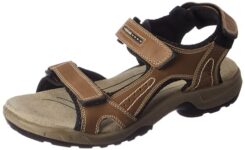 Woodland Men’s Camel Leather Sandal-7 UK (41EU) (OGD 4773022)