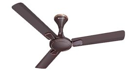 Havells 1200mm Milor Energy Saving Ceiling Fan (Dusk, Pack of 1),chocolate
