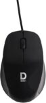DSelect by Dell DS111 Wired Optical Mouse(USB 2.0, Black)
