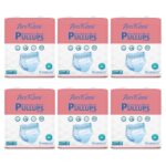 AROKLEEN Premium Adult Pull-Up Diaper Pants Extra Large Size, 60 Count | Waist Size 96-165 CM | 38″-65″ Inches | Unisex | High Absorbency | Leak-Proof Protection Pack of 6