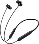 OnePlus Bullets Wireless Z2 ANC Earphones with 45dB Hybrid ANC Bluetooth Headset(Boomin Black, In the Ear)