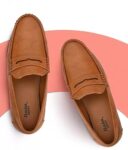 Bata Drift Remo Slip on Shoes for Men – 8 UK/India Brown
