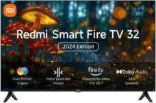 REDMI 80 cm (32 inch) HD Ready LED Smart FireTv OS 7 TV 2024 Edition with Dolby Audio & DTS: Virtual X(L32MA- FVIN)