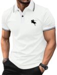 Lymio Men T-Shirt || T-Shirt for Men || Plain T Shirt || T-Shirt (Polo-18-21) (M, White)