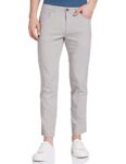 Amazon Brand – Symbol Men’s Stretchable Casual Pants | Scoop Pocket Chinos | Trousers (Slim Fit) (Light Grey_30)